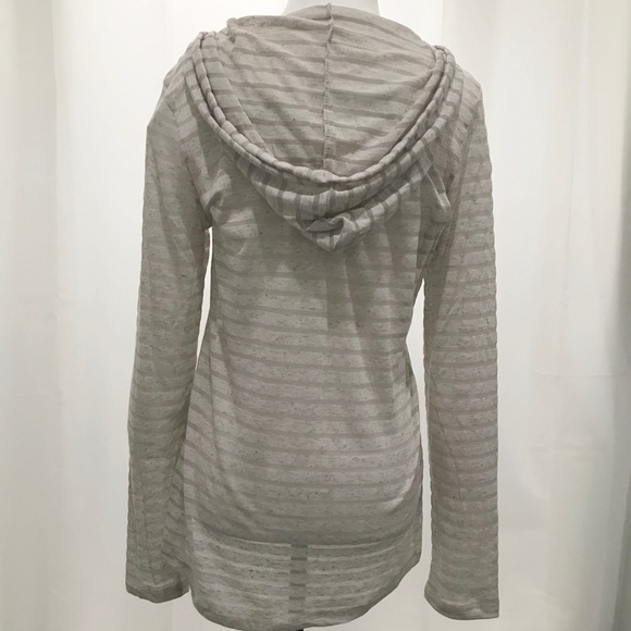 Roxy Open V-Neck Light Weight Hoodie - Picture 3 of 5